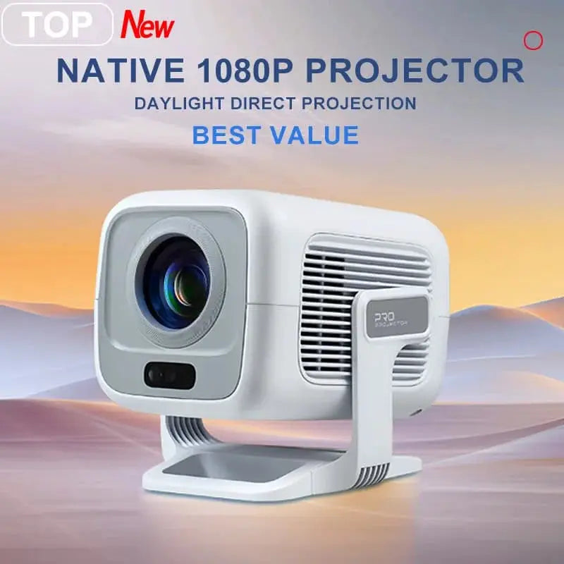 Ditong X3Plus Portable Projector Native 1080P 4K WiFi 6 BT54 Android