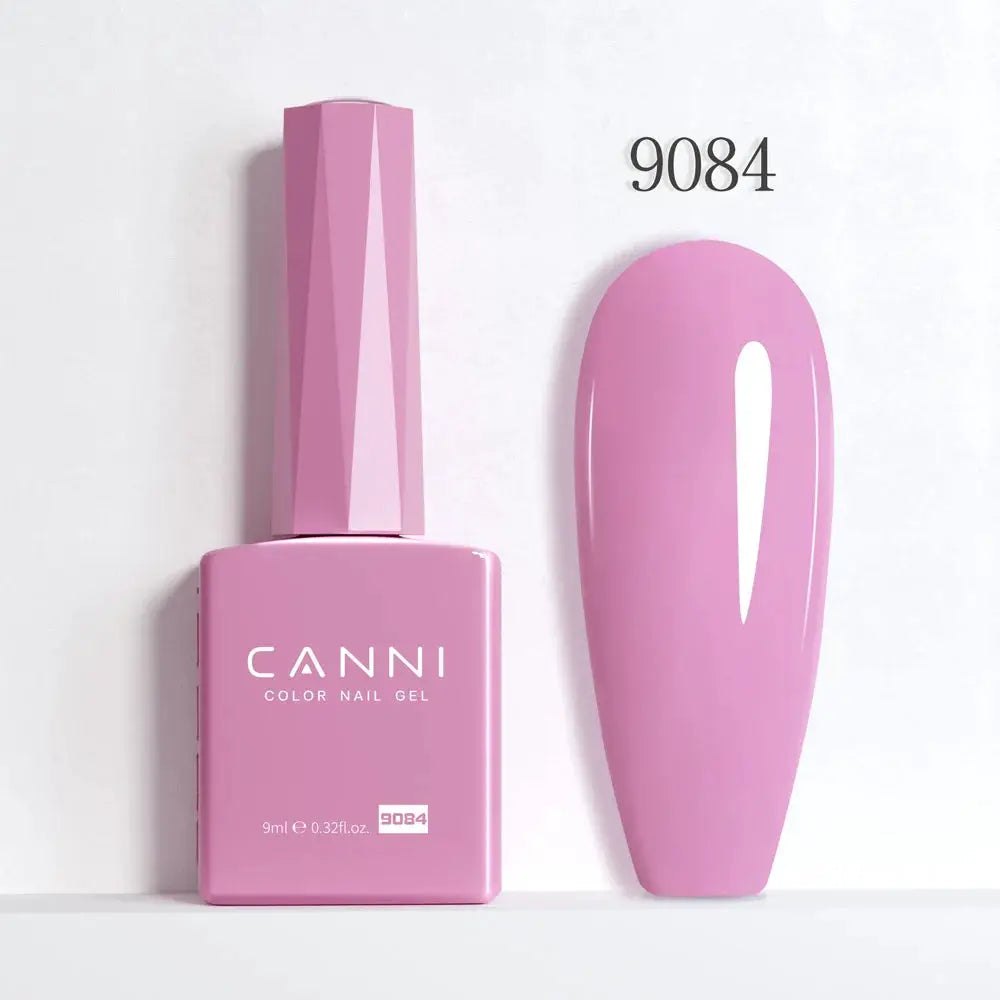 Canni Hema Free Nail Gel Polish Christmas Red Collection Semi Permanent 9ml Long Lasting Shine