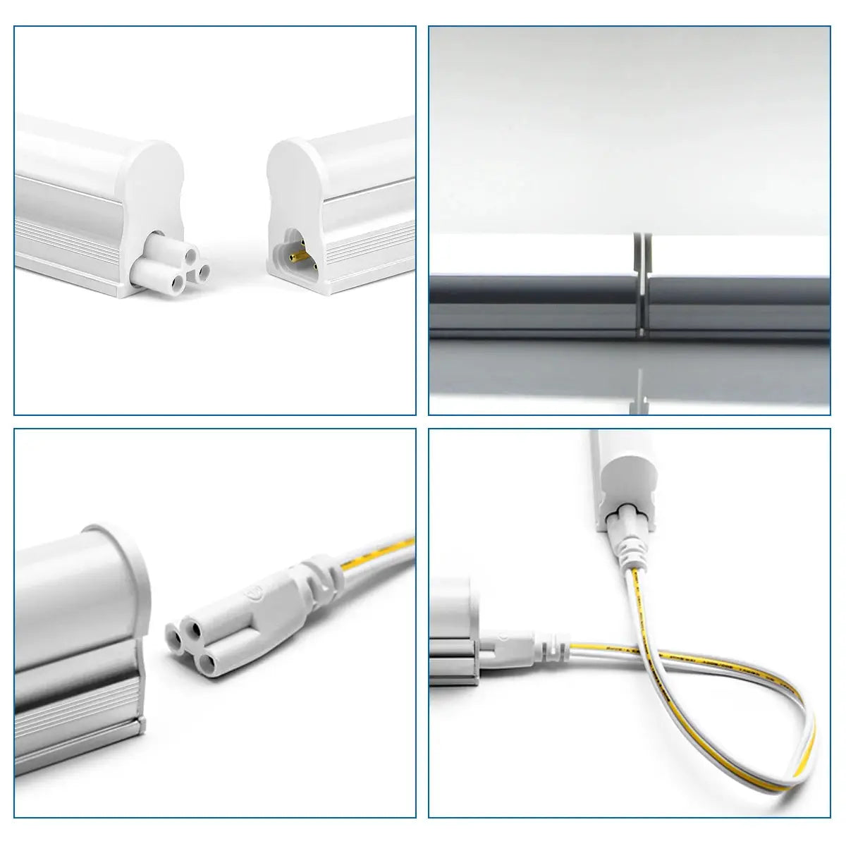 Simples Market 50cm LED T5 wall lamp kit with screws and EU plug