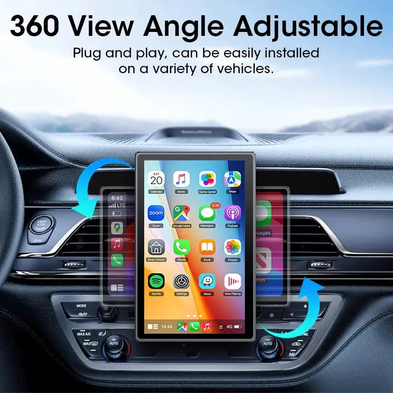Wireless CarPlay Android Auto Seven To Nine Inches Multimedia Screen