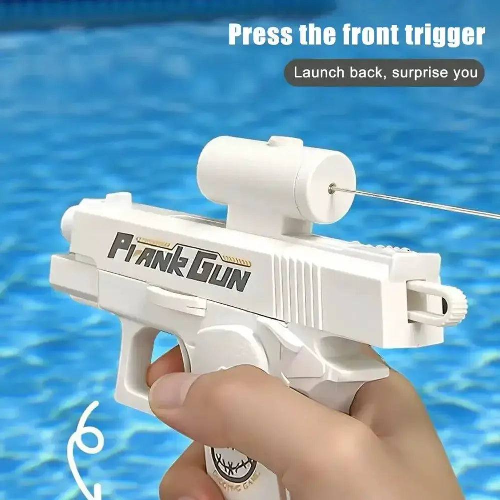Creative Double Sided Reverse Water Gun Toy For Kids Aged 3 To 6 Battery Free Mini Water Pistol Trick Play