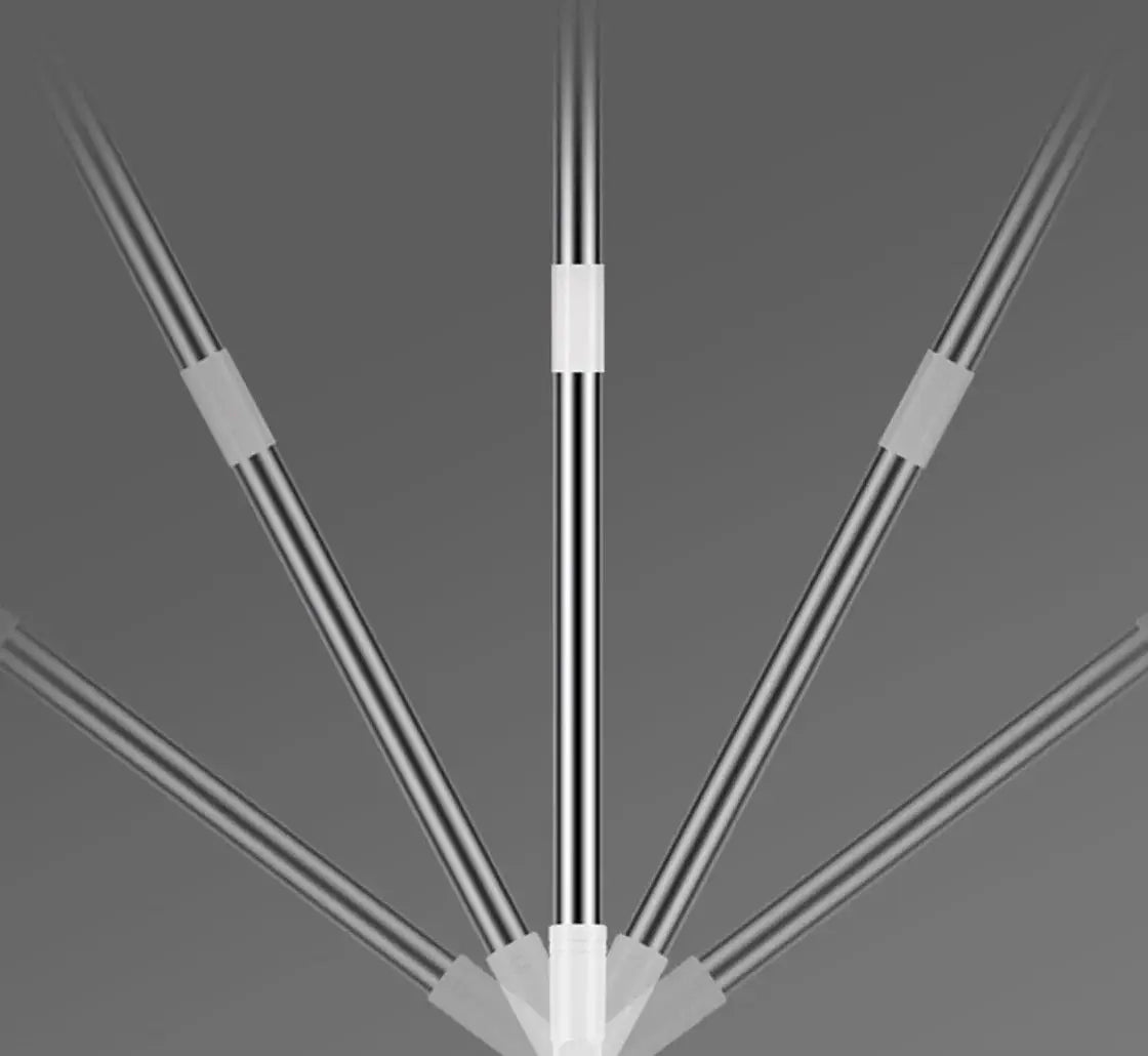 1pc Silicone Scraper Broom with stainless steel rods
