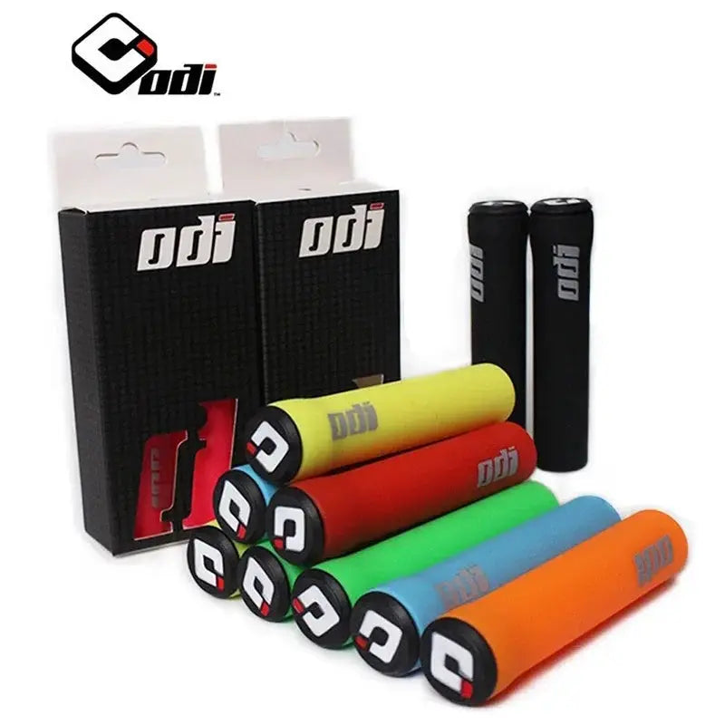 2 Pack ODI Silicone MTB Grips Soft Shock Absorbing Handlebar Covers For Mountain Bike BMX