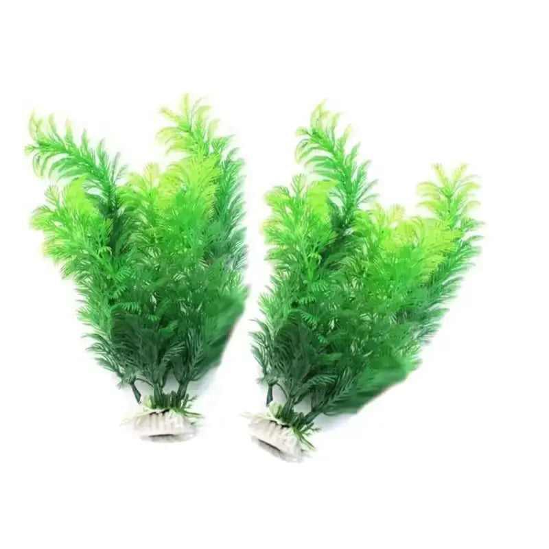 Artificial Aquarium Decor Plants Underwater Water Grass Plastic Plants For Fish Tank Aquarium Decorations