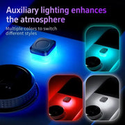 USB Car LED Mood Lamp Interior Ambient Light Plug And Play Universal Reading Lamp Decor Strip