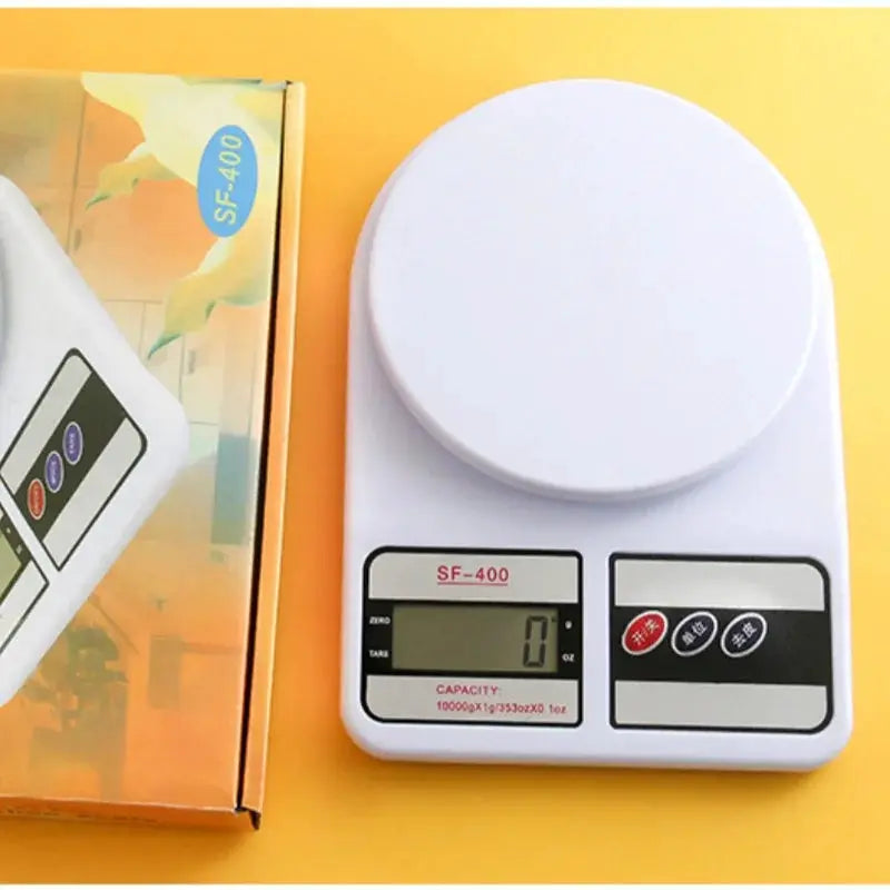 ChefMaster 10 Kilograms Digital Kitchen Scale With 1 Gram Precision For Food Baking Cooking And Postal Use