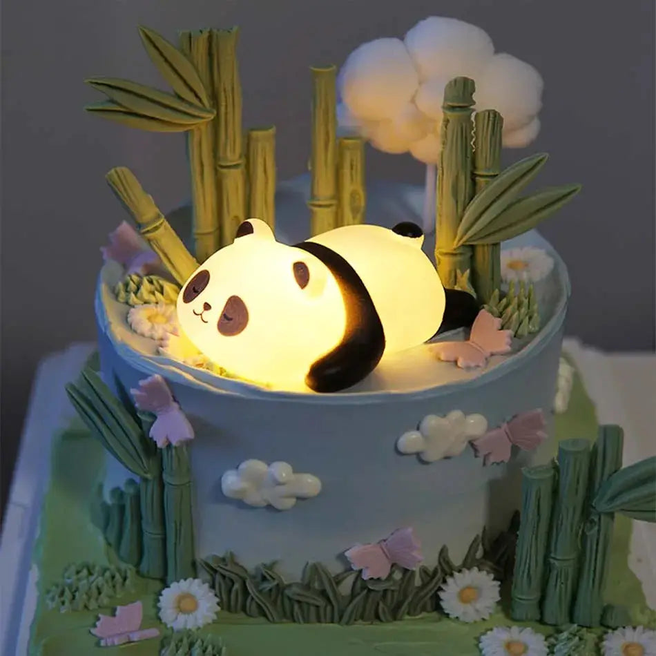 Panda LED Night Light 3D Panda Lamp For Bedside Kids Room Decor Gift For Children Nursery Night Light