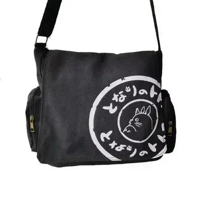 NovaCarry Womens Canvas Shoulder Bag Large Capacity Crossbody With Cartoon Print