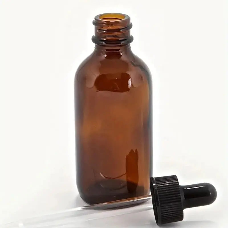 12 Pack 30ml Amber Glass Essential Oil Bottles With Droppers Lightproof For Samples Travel Cosmetics Perfume