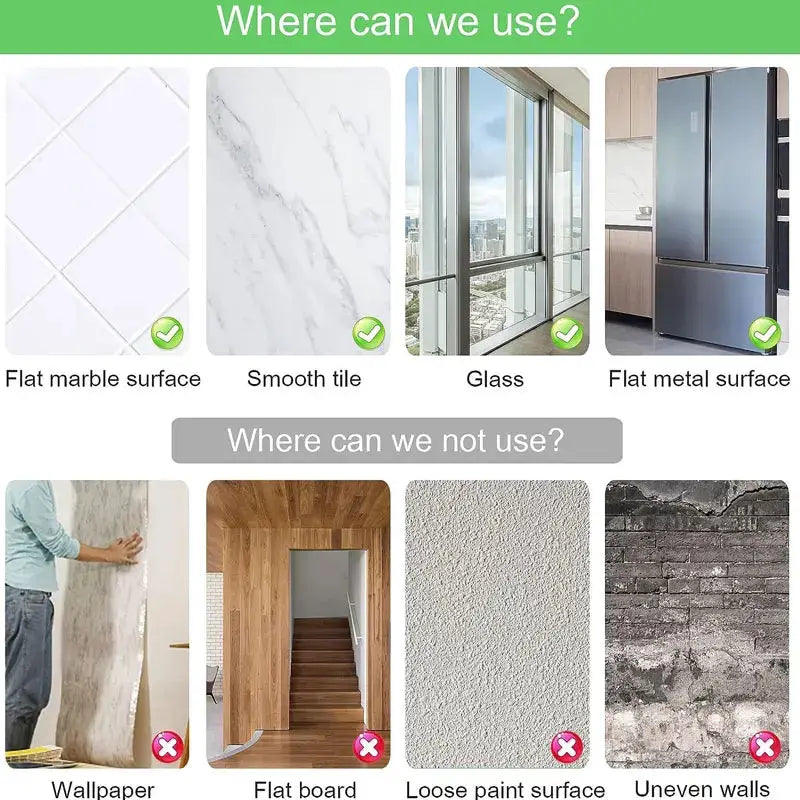 Simples Market 8/12pcs self-adhesive mirror sheets, flexible non-glass removable wall stickers for home decor