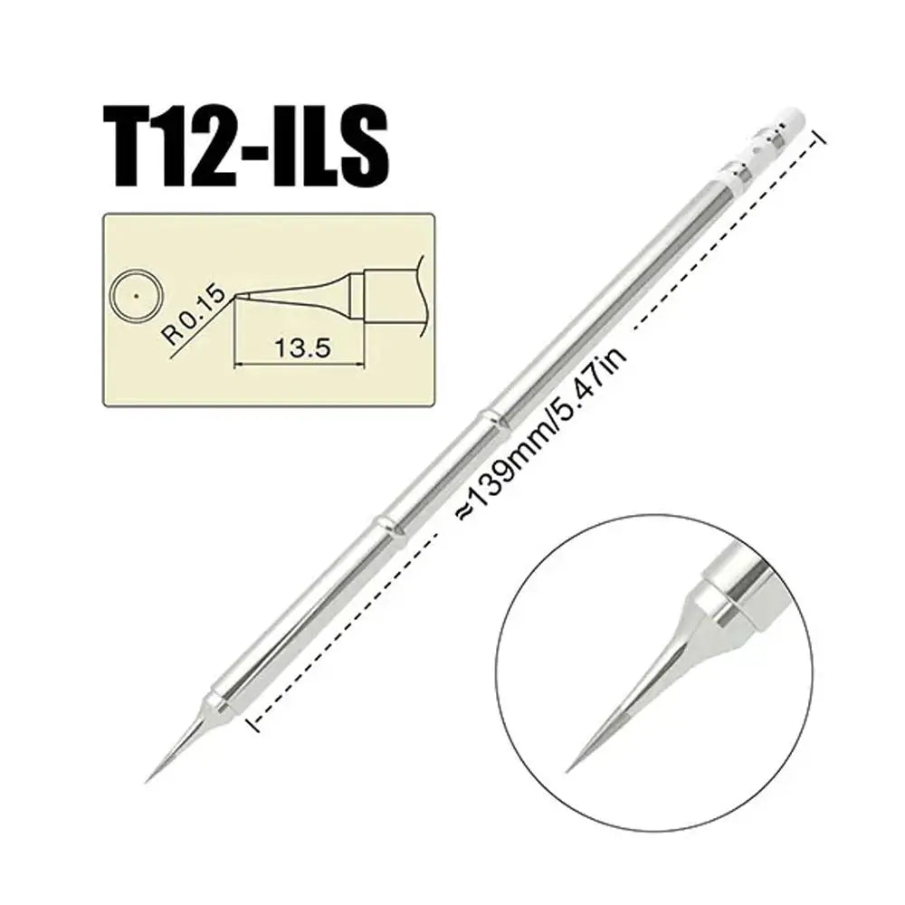 T12 ILS Soldering Tip Replacement for SL108 T12 Stations and Hakko FX951 FX950 Workstations