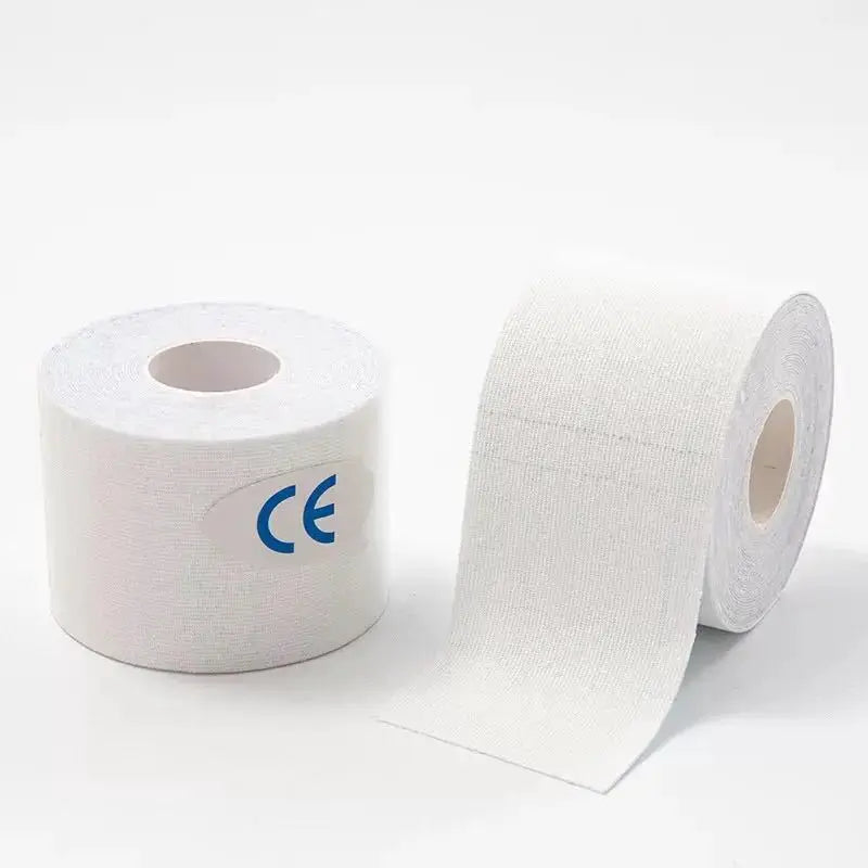Simples Market white kinesio tape rolls, CE marked athletic tape.