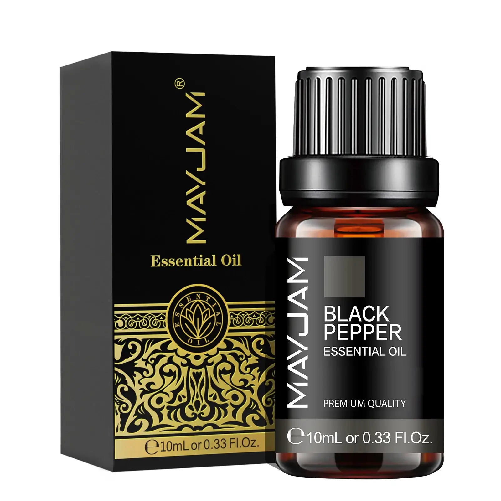 MAYJAM 10ML Essential Oil Set Lavender Jasmine Eucalyptus Vanilla Sandalwood Bergamot Citronella Cinnamon Fragrance Oil