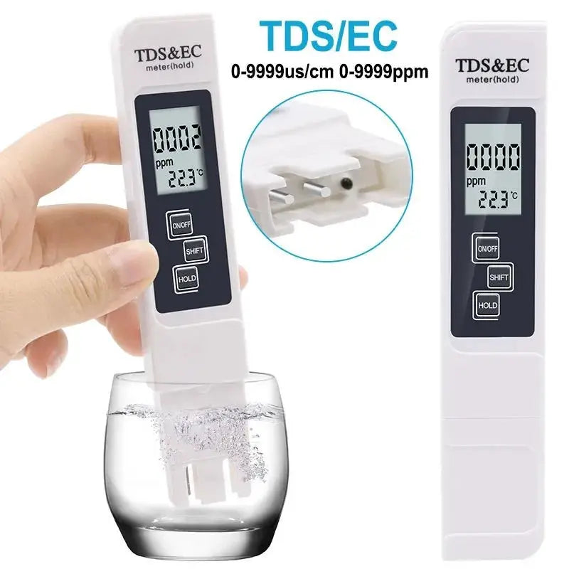 Handheld TDS Digital Water Tester With Large Screen Display For High Precision Household Purified Tap Water Quality