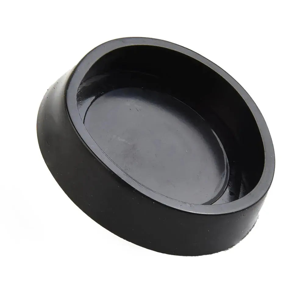 Rubber drain stopper plug, black, for kitchen/bathroom sinks and floor drains