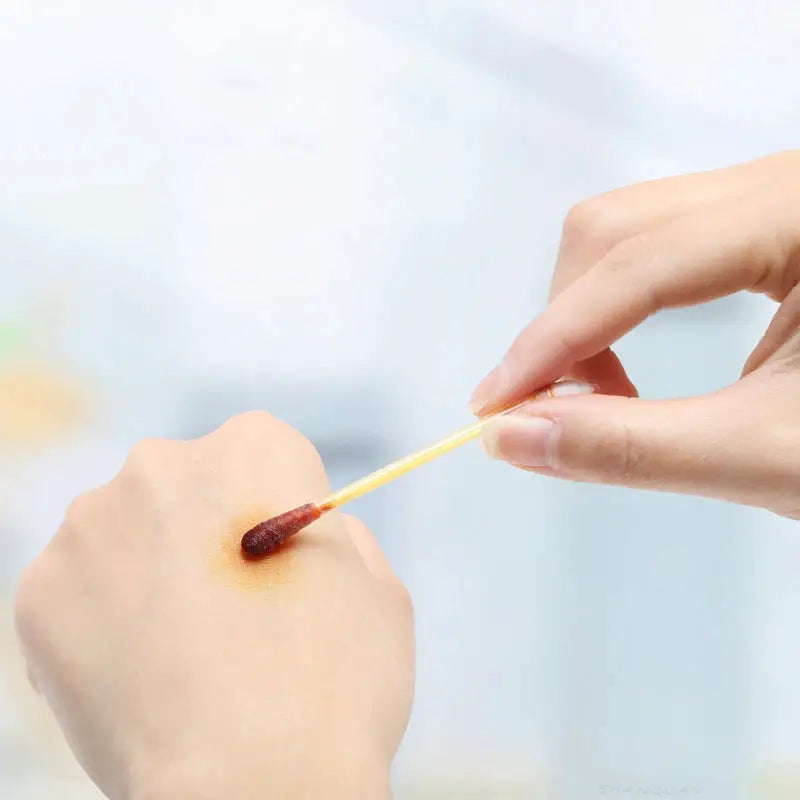 50 Pieces Medical Alcohol Iodine Disinfected Cotton Swabs Sterile First Aid Kit Essential For Home Children Adults Baby
