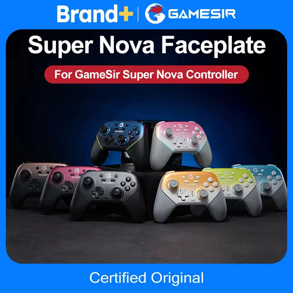 GameSir Super Nova Magnetic Faceplate For Wireless Gamepad Multicolor Shell Cover Front Top Case