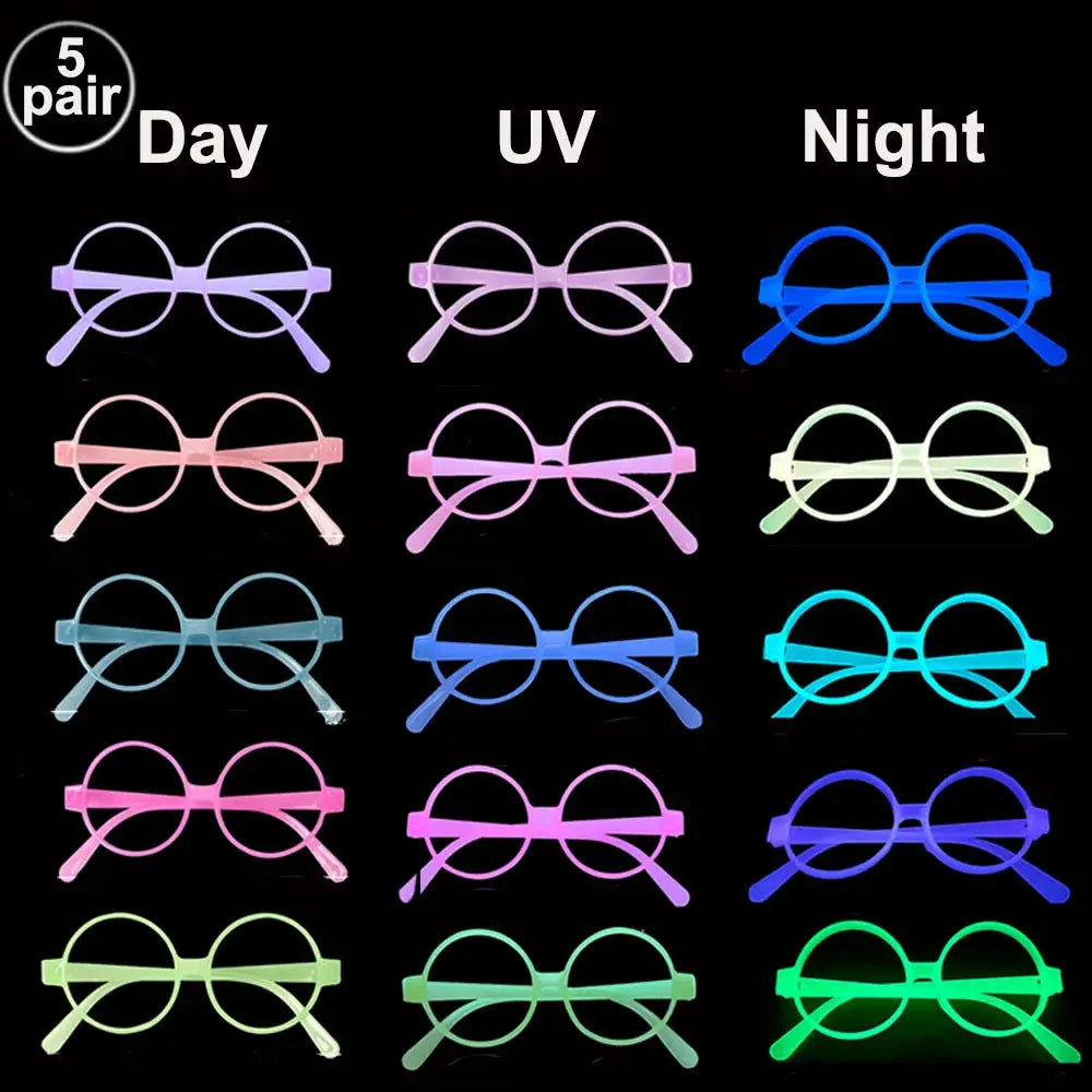 Neon UV Glow Party Hats Blacklight Fluorescent Hats For Adults And Kids Multi Pack 6 12 24 30 Pieces