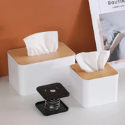 TissueTech Paper Drawer Spring Holder Inside Tissue Box For Effortless Lifting And Smooth Jam Free Extraction