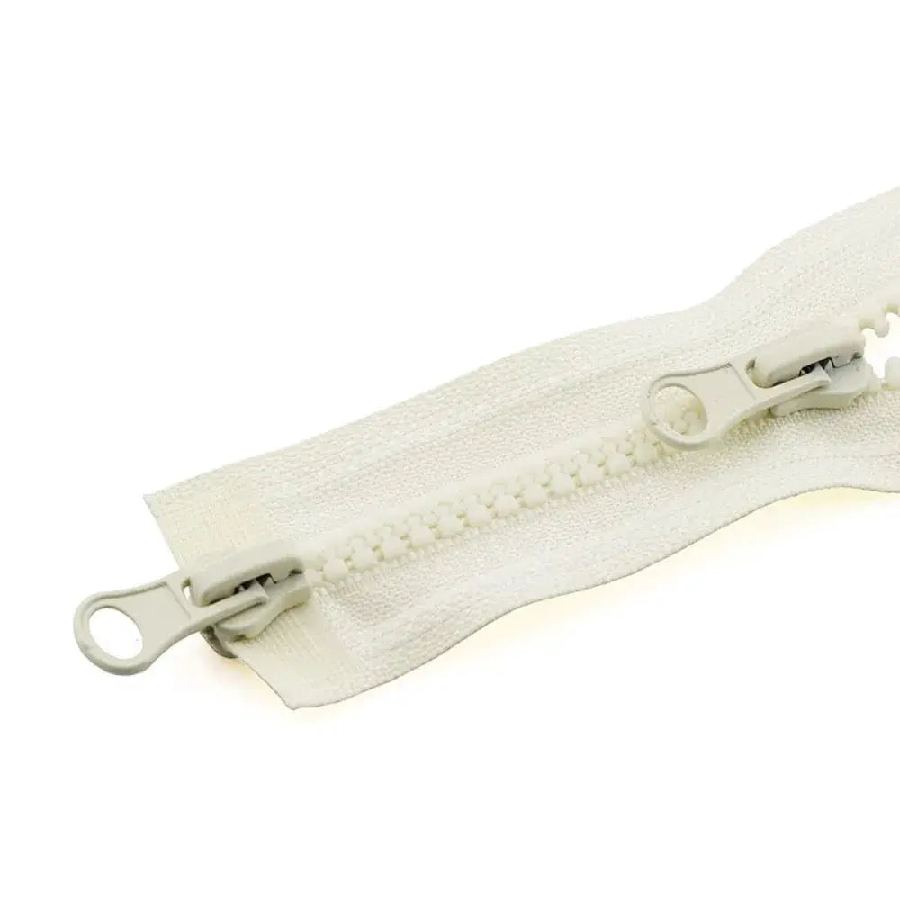 90cm Size 5 Resin Zipper Double Slider Two Way Open End For Jackets Durable High Quality Long Zips