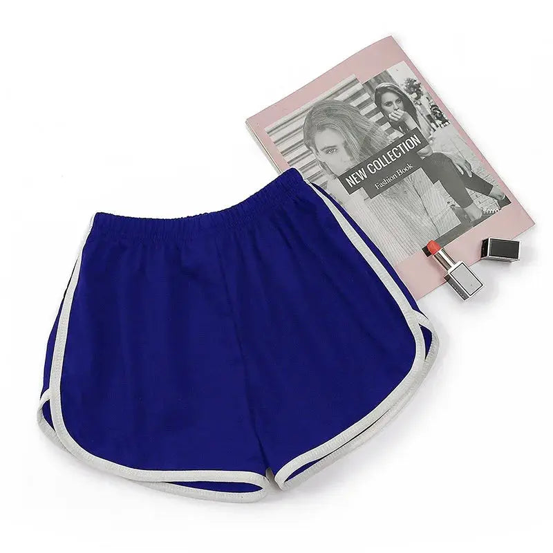 ZenFlex Women Yoga Shorts Mid Waist Breathable Lightweight Polyester For Summer Gym And Casual Wear