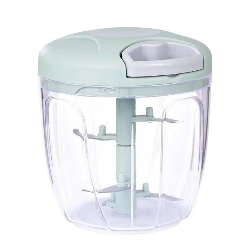 500 900ML Manual Meat Mincer And Garlic Chopper Rotary Garlic Press And Vegetable Onion Cutter Kitchen Tool