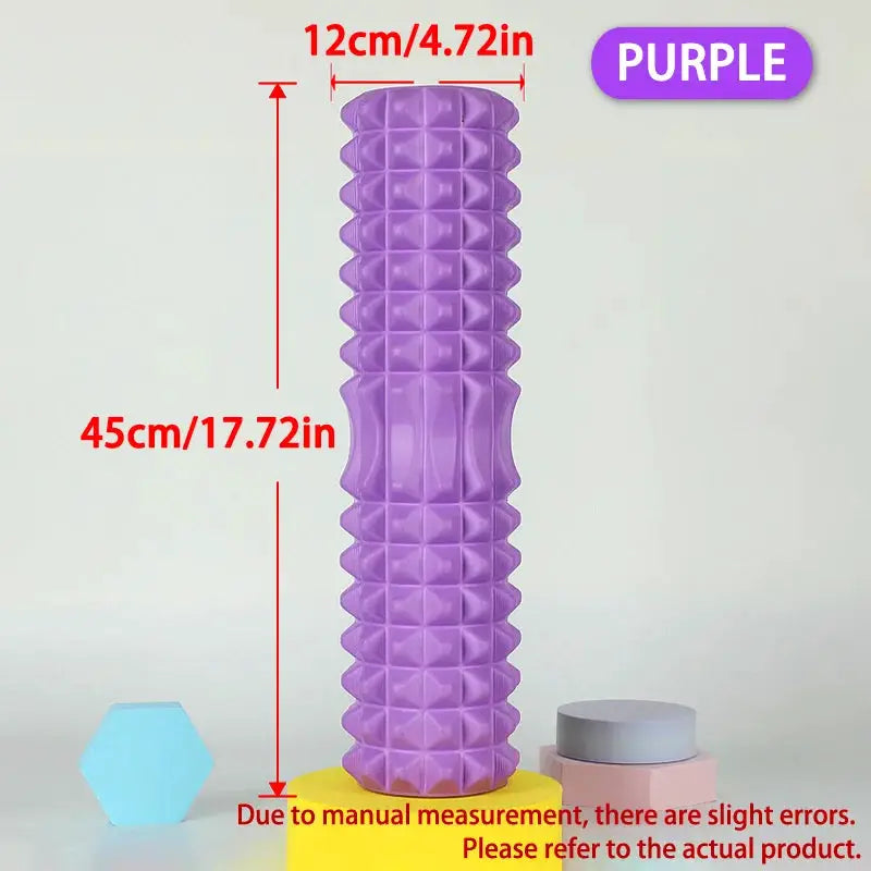Two Sizes 45cm And 30cm Foam Massage Roller Hollow Column For Muscle Massage Physiotherapy And Sports Rehabilitation