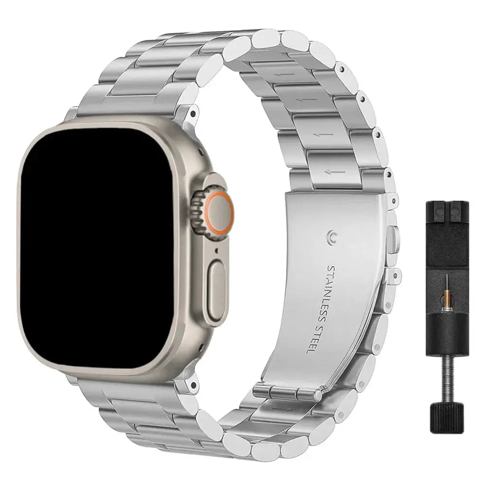 Stainless Steel Strap For Apple Watch Ultra Band 49mm 44mm 40mm 42mm 38mm 41mm Watchband Bracelet iWatch series 3 SE 6 7 8 45mm