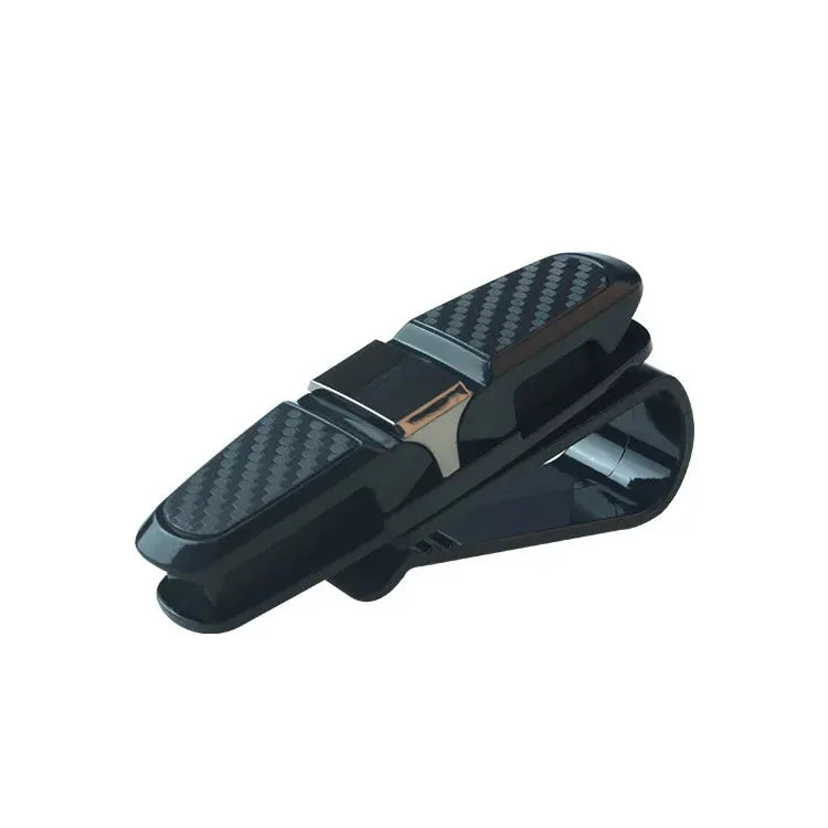 80 Degree Rotating Multi Functional Car Eyeglass Storage Clip Bidirectional Automobile Eyeglass Holder for Easy Access