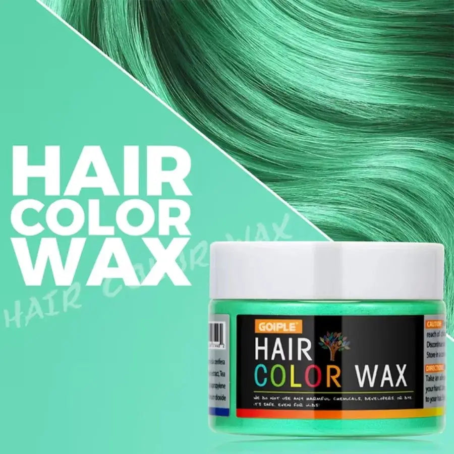 Valentines Day DIY Hair Dyed Mud Colour Wax Easy To Wash Coloring Cream For Hair Beard And Eyebrows