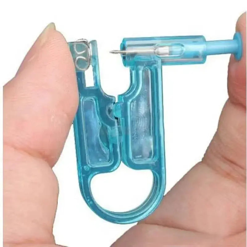 Disposable Ear Piercing Gun Kit 5 Or 10 Pcs Asepsis Safe Nose Piercer Tool Set Stainless Steel Body Jewelry
