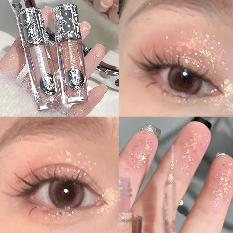 Balletism Liquid Eyeshadow Long Lasting Fine Shimmer Waterproof Glitter Finish For Everyday Wear