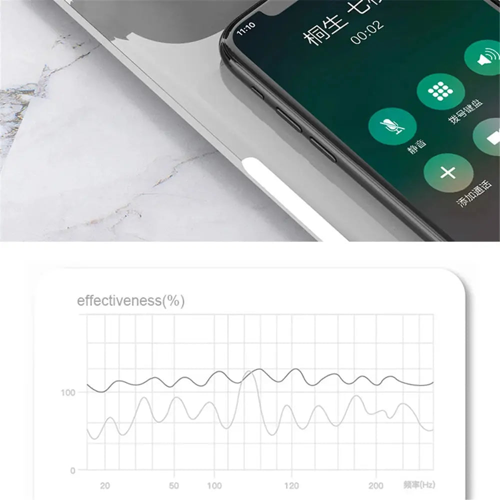 A6S wireless Bluetooth earphones with touch control and LED display by Simples Market