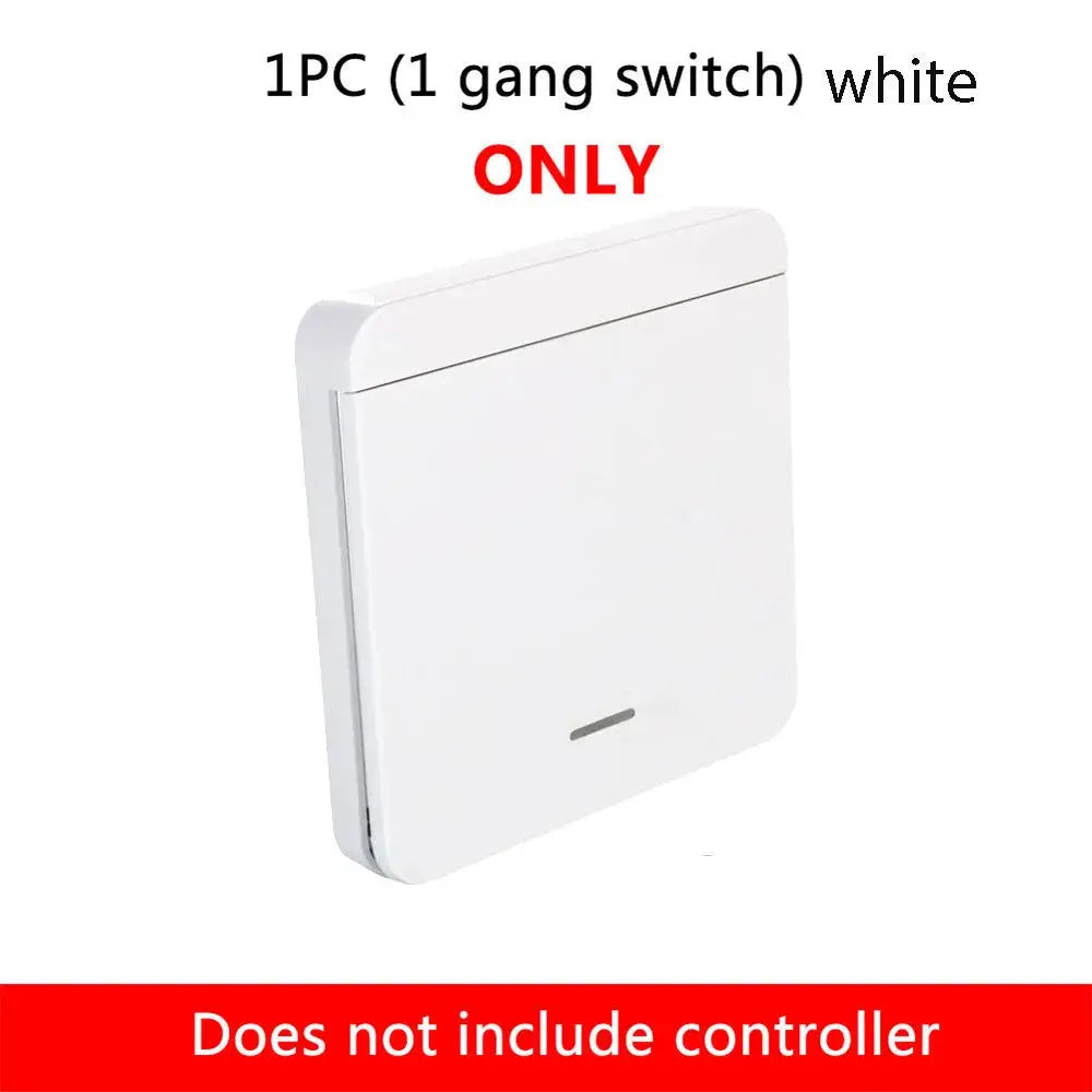Wireless RF 433MHz Light Wall Switch Relay Receiver For LED Lamps 1 2 3 Gang Panel Remote Control 10A 110V 220V