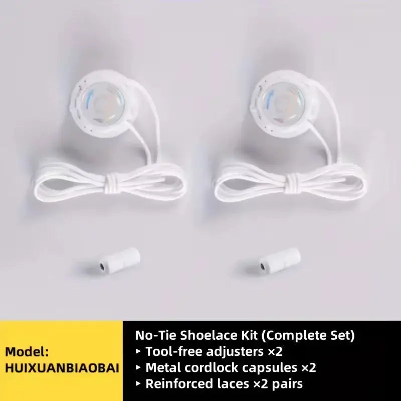 No Tie Shoe Locks With Rotating Buckles For Sports And Outdoor Shoes Unisex Quick Adjust Design Pre Installed