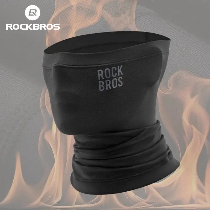 RockBros Winter Keep Warm Cycling Face Mask Fleece Balaclava Neck Scarf Hiking Camping Windproof MTB Road Bike