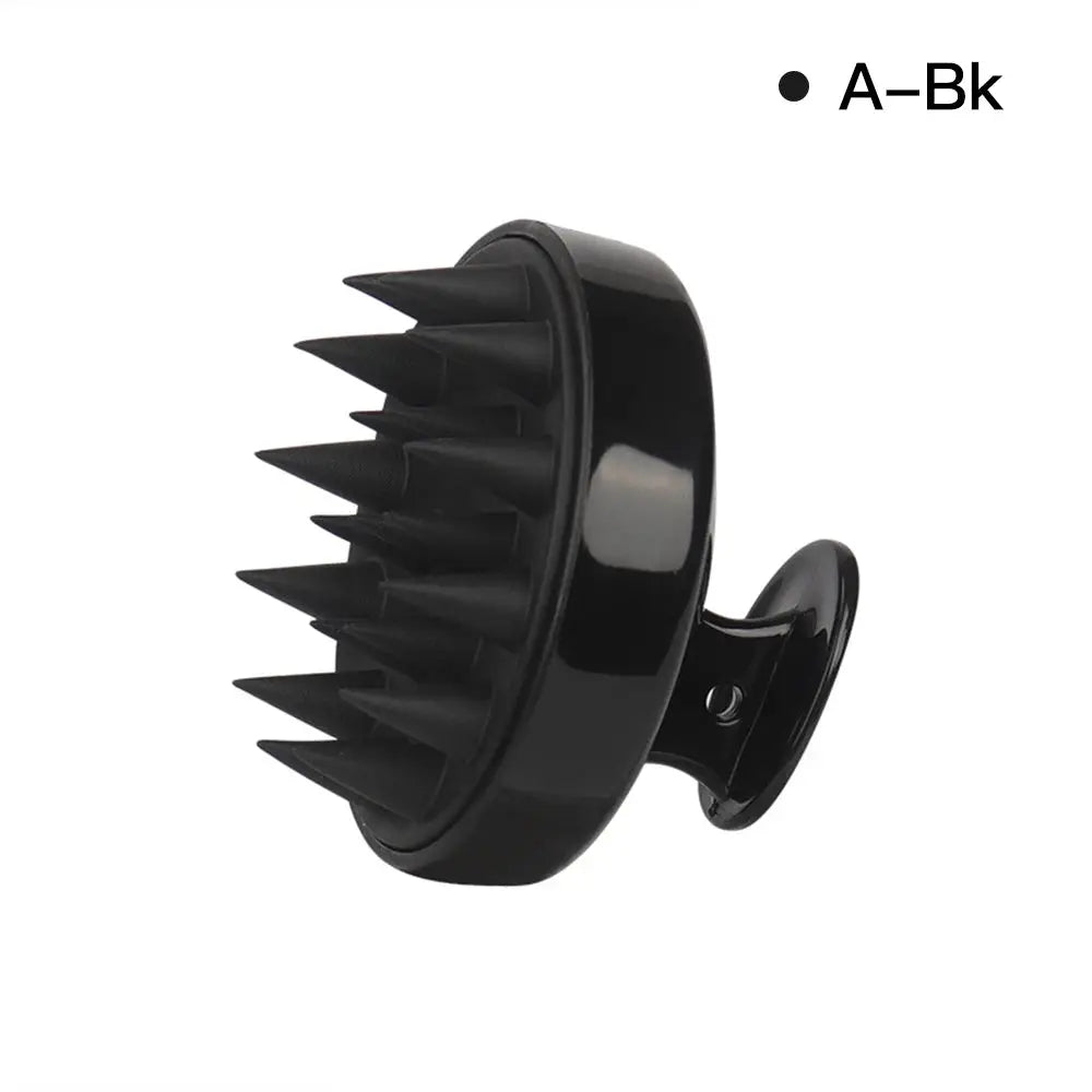 AuroraCare Silicone Head Scalp Massage Comb For Hair Growth Soft Massager For Deep Cleansing While Shampooing