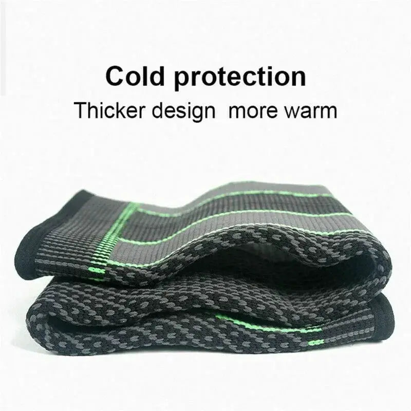 Non Slip Knee Pads With Elastic Long Leg Sleeve Bandage Pressurized Support For Running Sports Warm Leg Protection