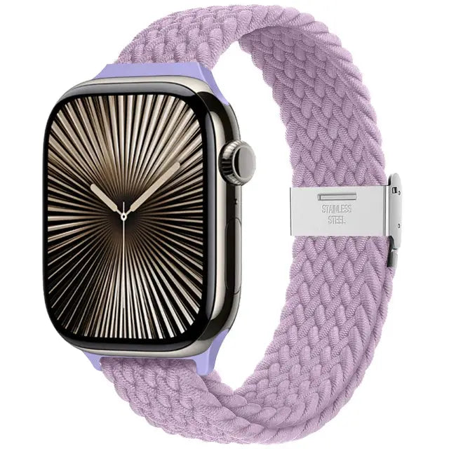 Strap For Apple watch band 46mm 45mm 44mm 49mm 40mm 41mm 42mm Braided loop correa bracelet iWatch series 10 8 9 7 5 2030