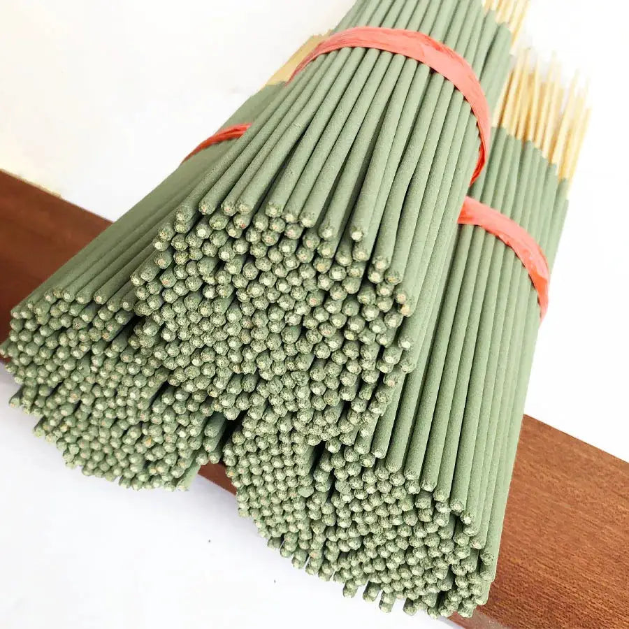 Clean And Low Powder White Sage Bamboo Stick Incense 22cm Long For Home Hotel Yoga Studio