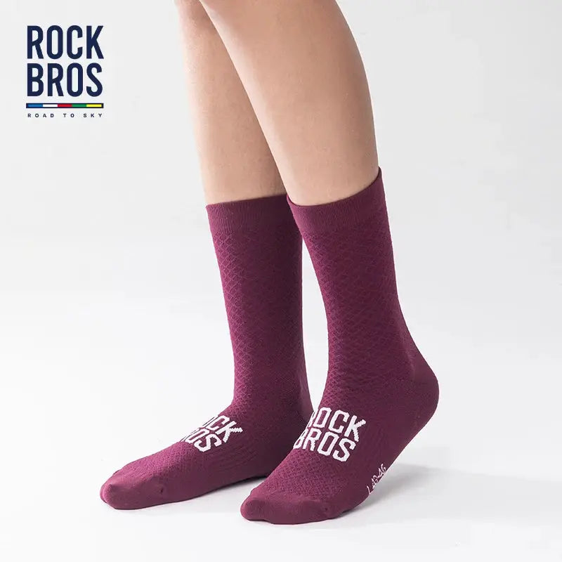 Rockbros Road To Sky Sport Socks Men Women High Elasticity Sweat Wicking Professional Outdoor Sportswear Socks