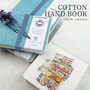 Potentate blue cotton watercolor journal, 300gsm cold-press, 24-sheet hand sketch book