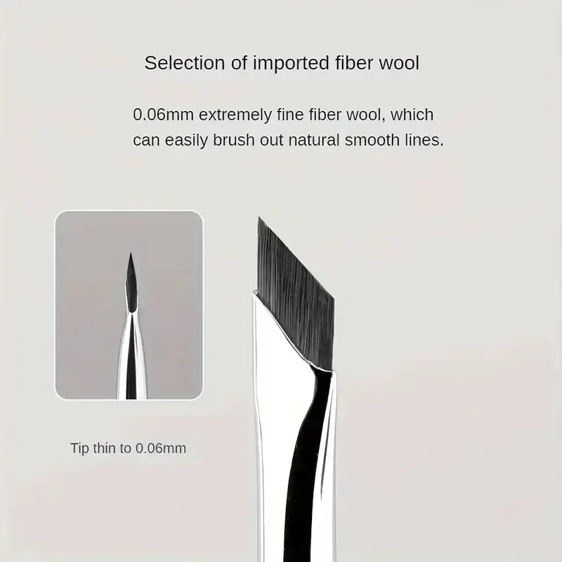 Karsyngirl Upgrade Blade Eyeliner Brush Ultra Thin Fine Angle Flat Eyebrow Brush for Precise Eyes And Brows
