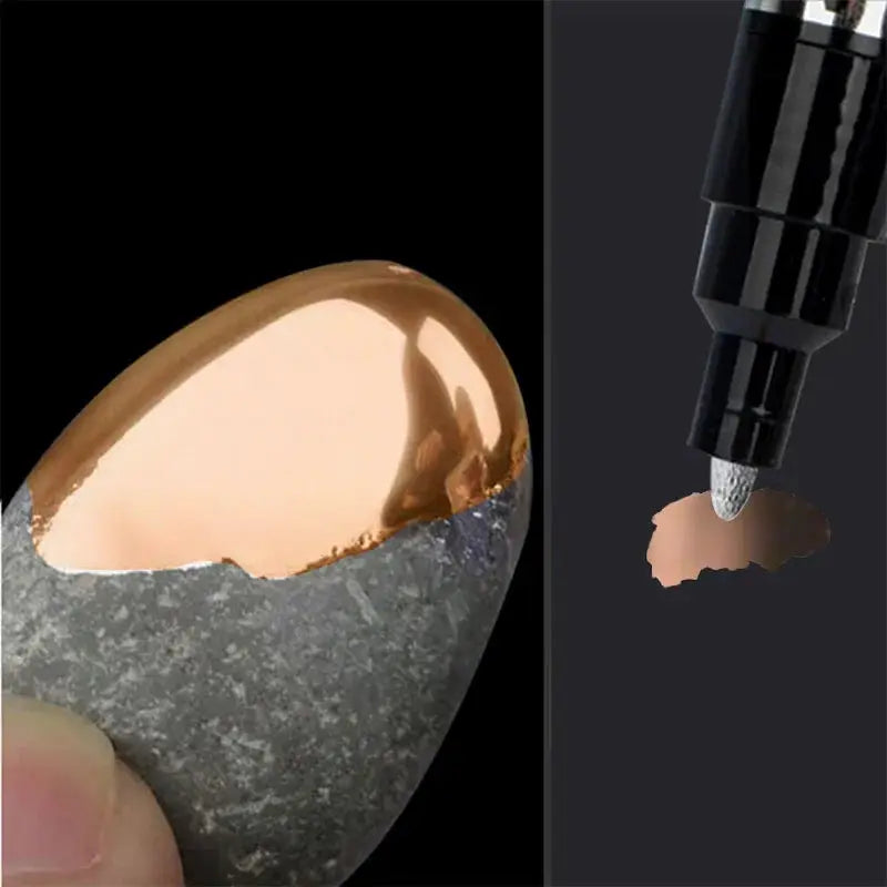 Simples Market mirror marker pen copper color metallic paint for DIY reflective art crafts