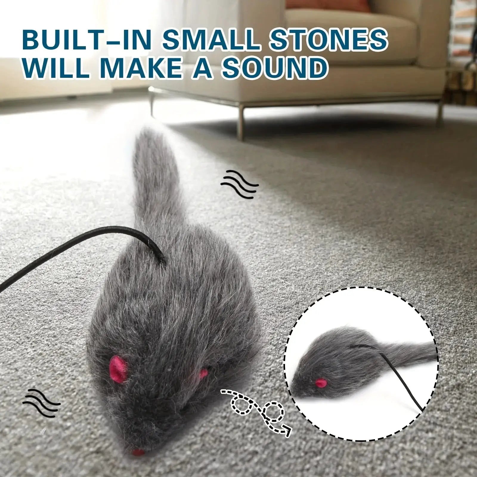 Door Hanging Cat Toy Stress Relief For Living Room Interactive Kitten Toy Easy Install