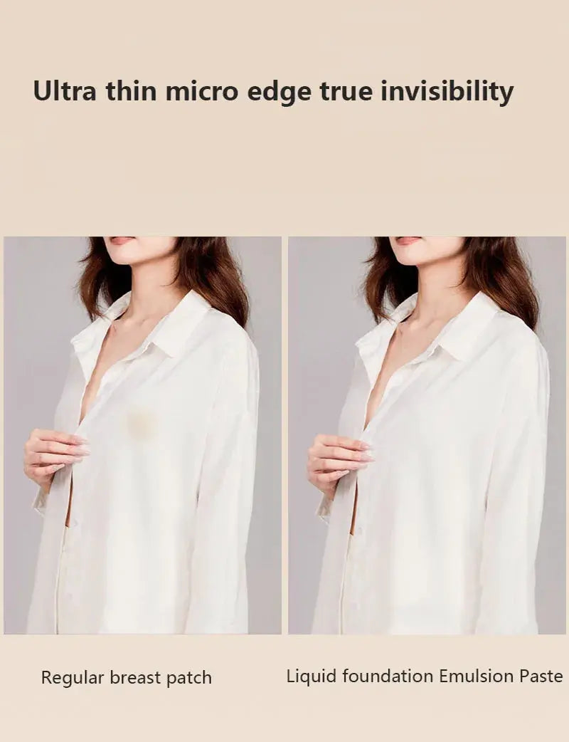 Nipple covers - 1 pair by Simples Market; reusable silicone, invisible adhesive, strapless backless