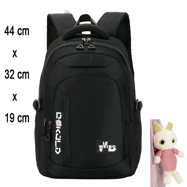 Pink Kawaii School Backpack - Simples Market