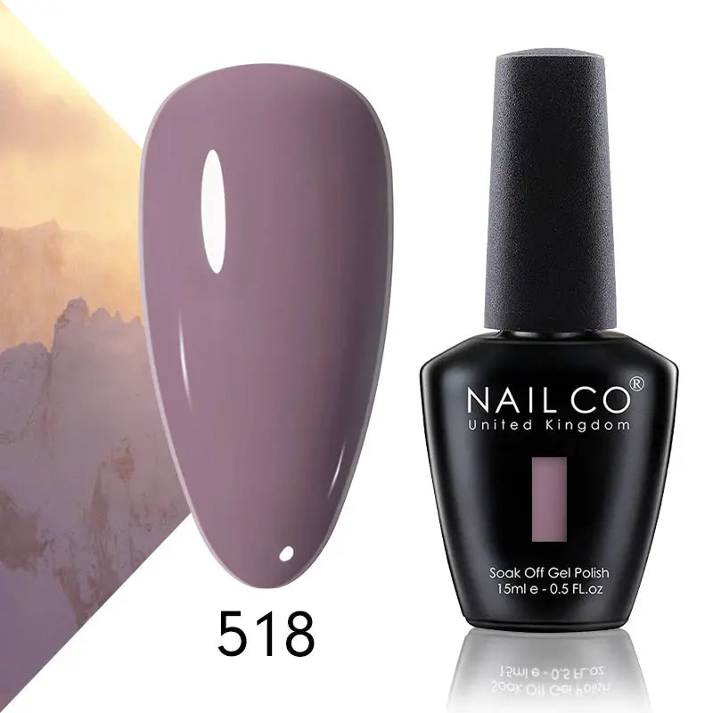 Nailco 131 Colors Gel Nail Polish LED Gel 15ml Vibrant Long Lasting Hybrid Varnish For Manicure