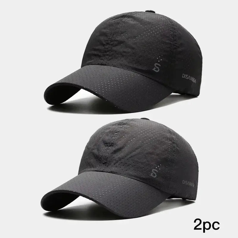 Original Design Running Cap For Men Quick Dry Breathable Duckbill Visor Baseball Cap For Outdoor Running And Fishing