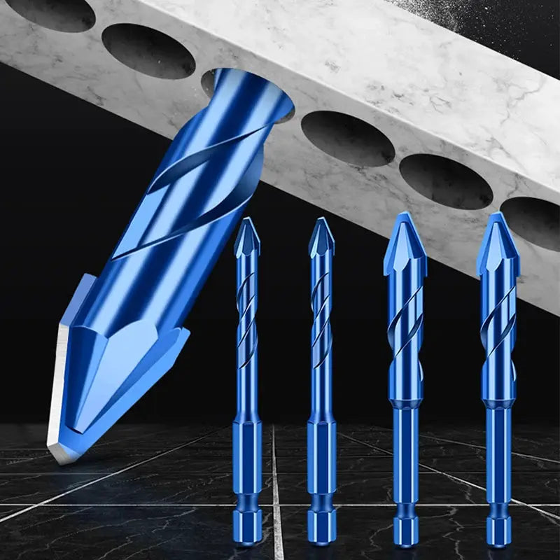 High Hardness Eccentric Drill Bit Glass Tile Ceramic Wood 6mm 8mm 10mm 12mm Precision Cutting Tool
